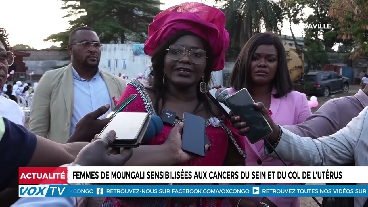 Femmes de moungali sensibilisées aux cancers du sein et du col de l’utérus