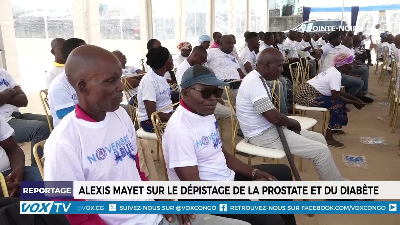 Alexis  Mayet sur le dépistage de la prostate & du diabète