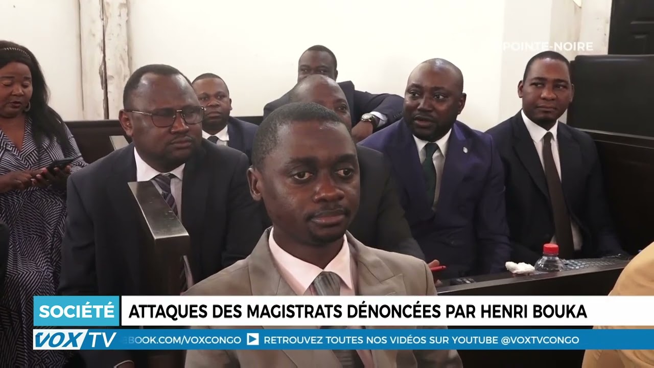 Attaques des magistrats dénoncées par Henri Bouka