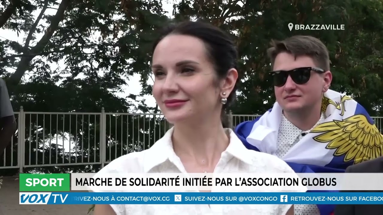 Marche de solidarité initiée par l’association globus