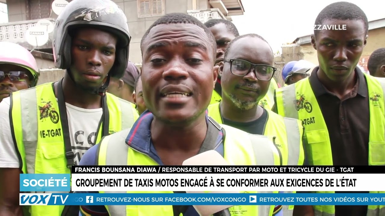 Groupement de taxis motos engagé à se conformer aux exigences de l’état