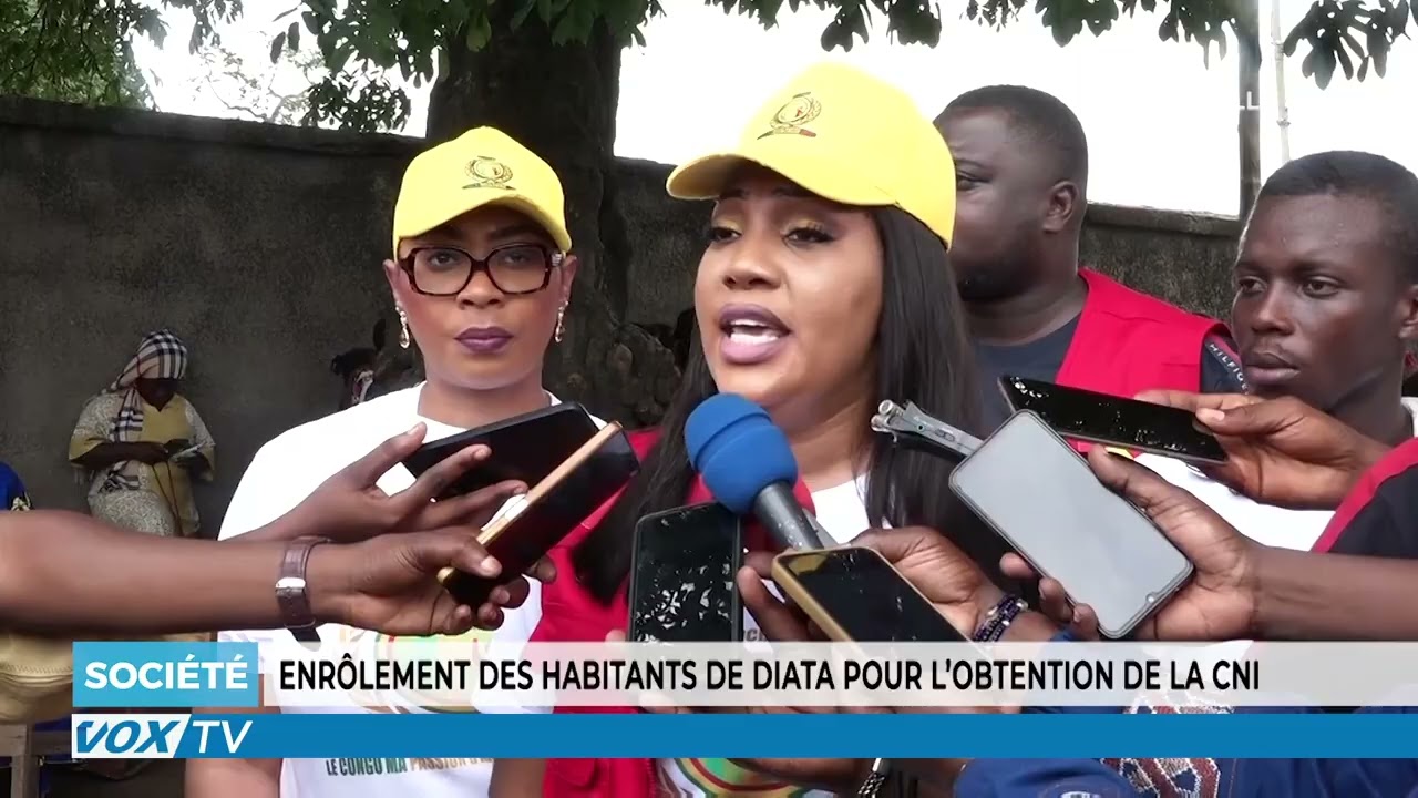 Enrôlement des habitants de diata pour l’obtention de la CNI