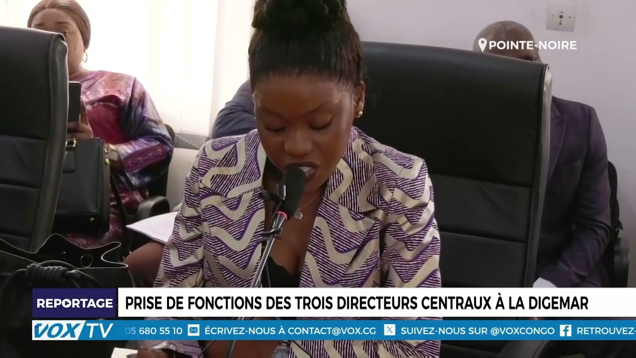 Prise de fonctions des trois directeurs centraux à la DIGIMAR