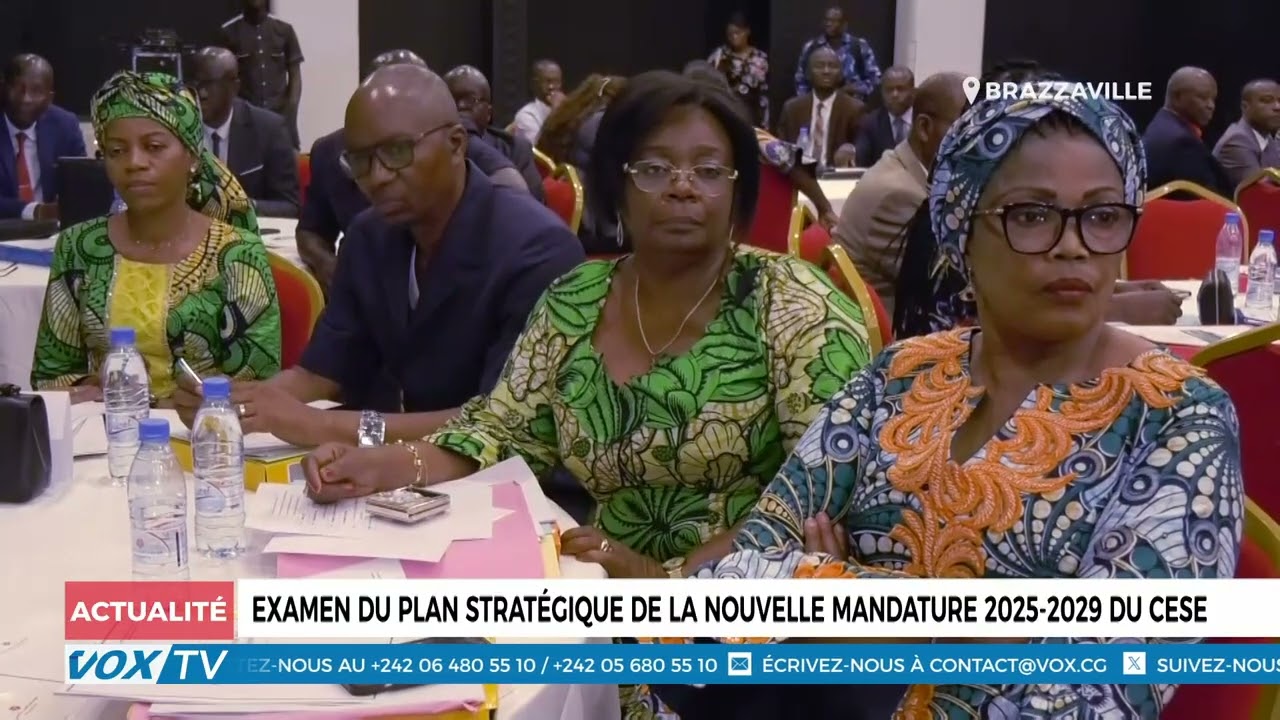 Examen du plan stratégique de la nouvelle mandature 2025 2029 du CESE