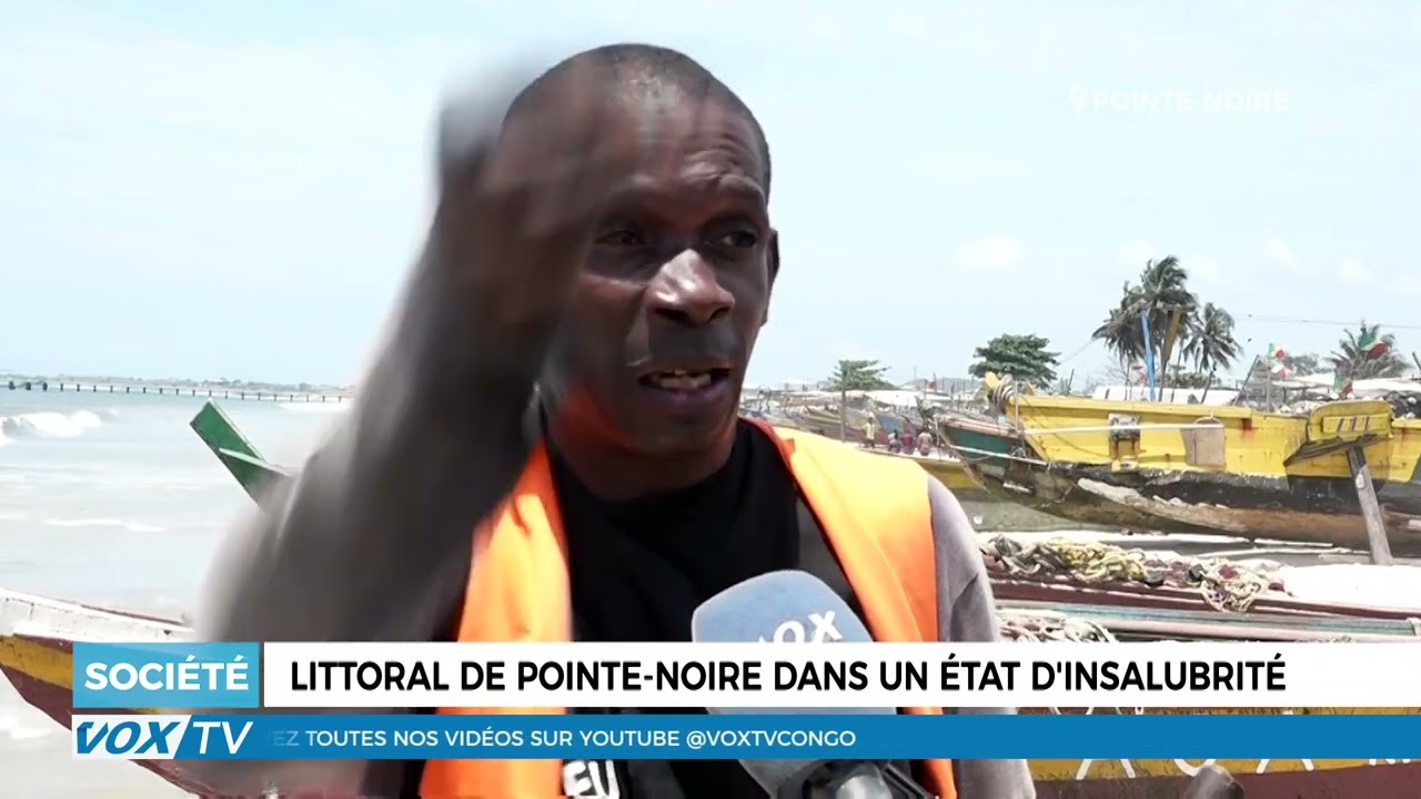 Littoral de Pointe Noire dans un état d’insalubrité