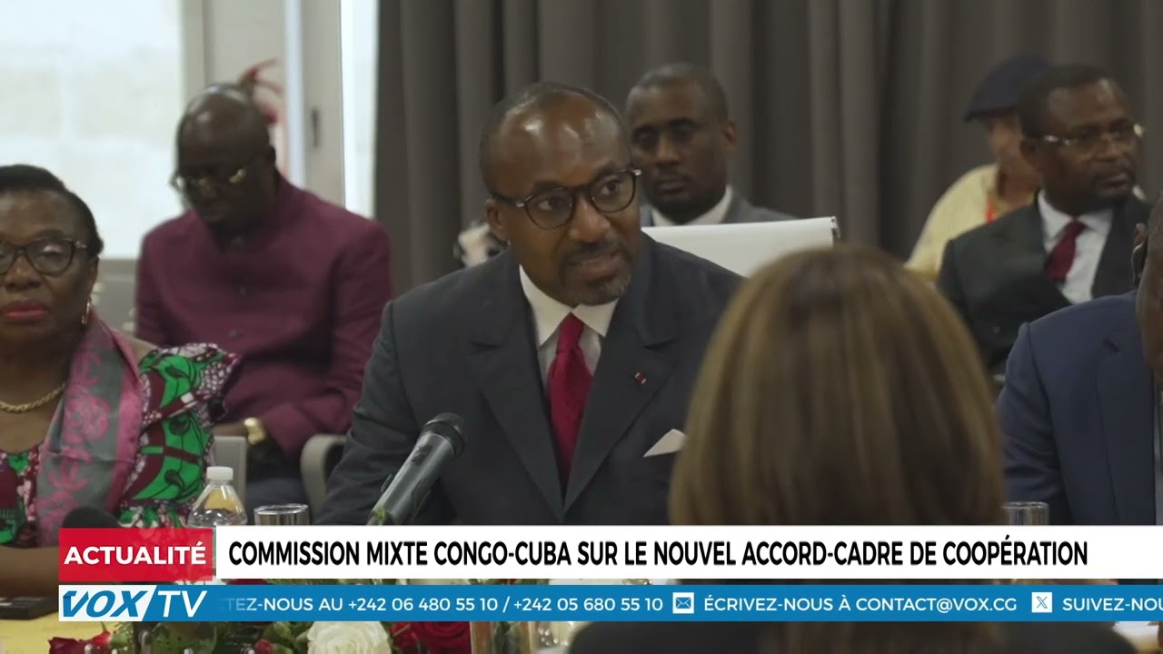 Commission Mixte Congo Cuba sur le nouvel accord cadre de coopération