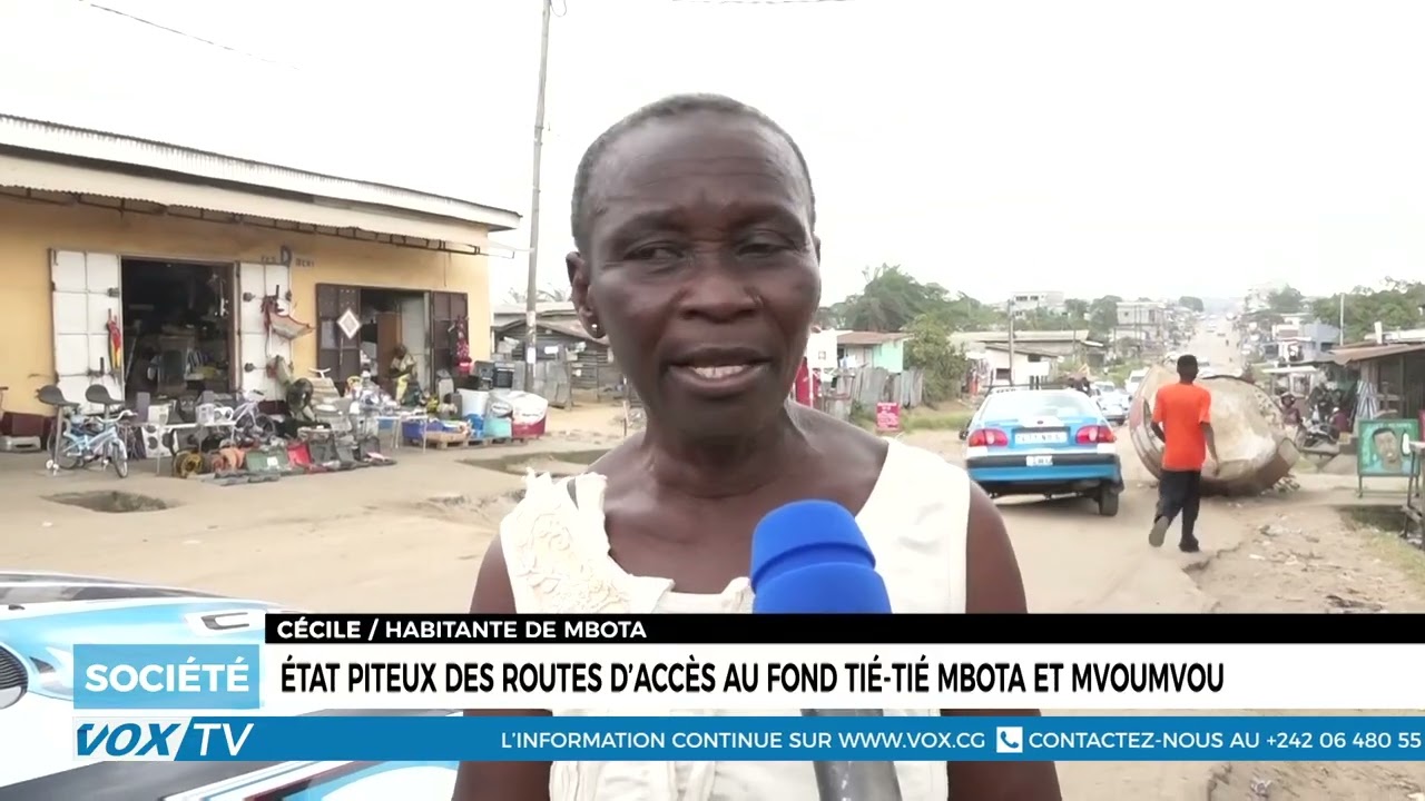 Etat piteux des routes d&rsquo;accès au fond Tié-Tié, Carlos et Mvoumvou