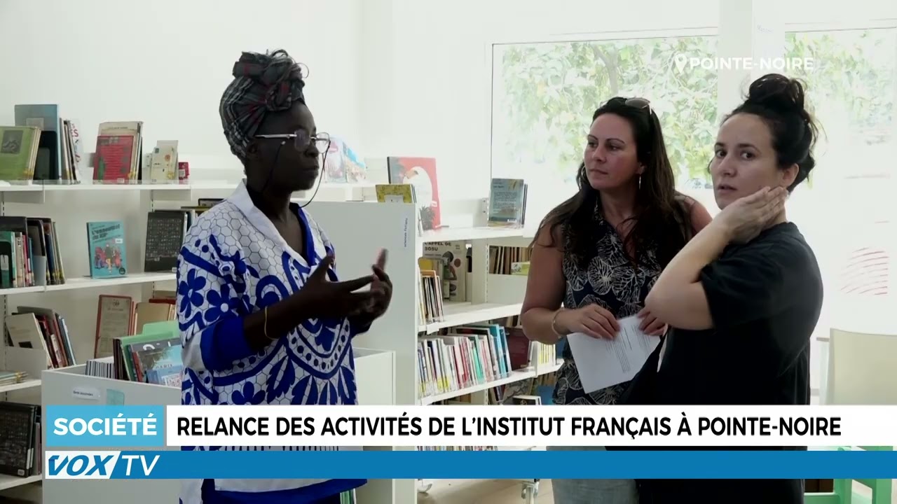 Relance des activités de l&rsquo;institut Français à Pointe-Noire