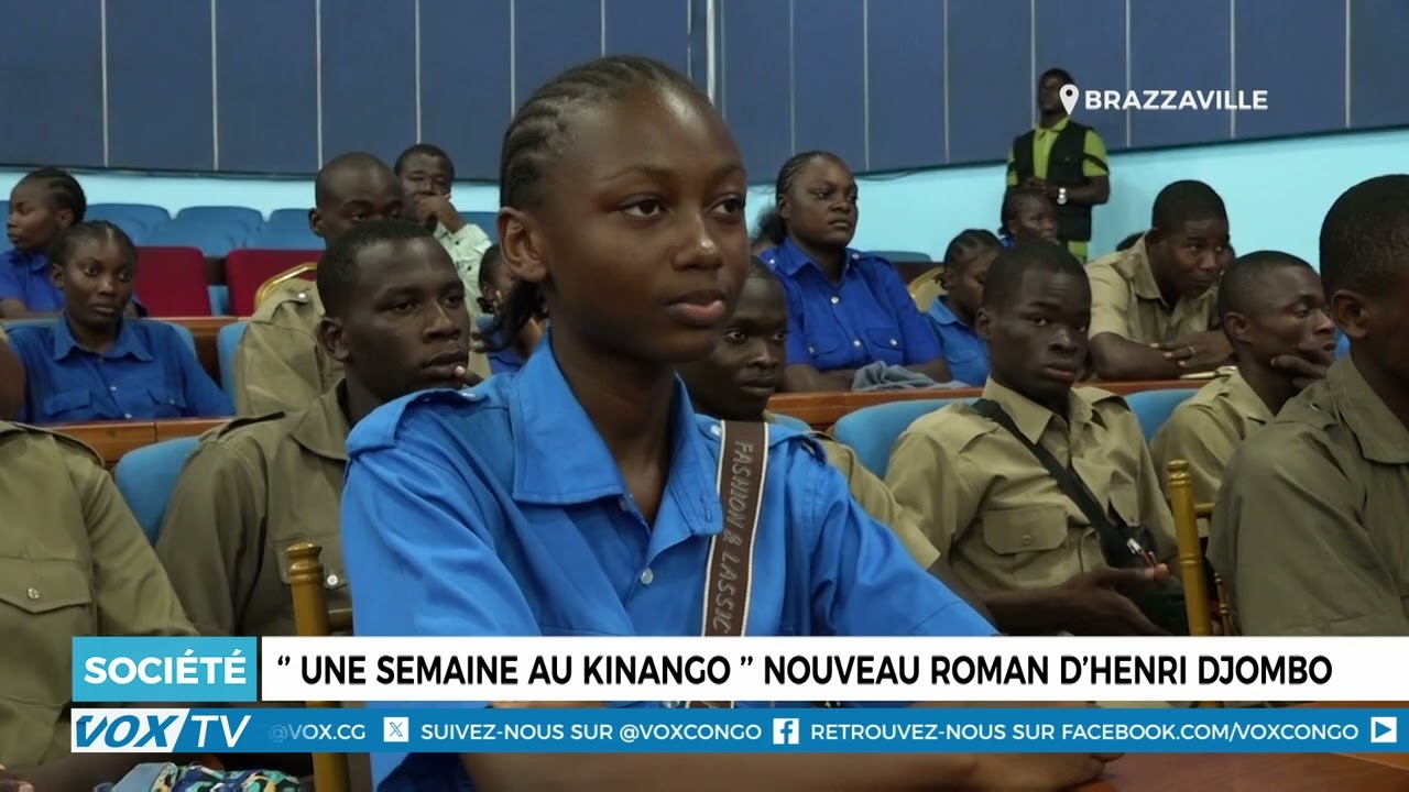 ‘’ Une semaine au Kinango ’’ nouveau roman d’Henri Djombo