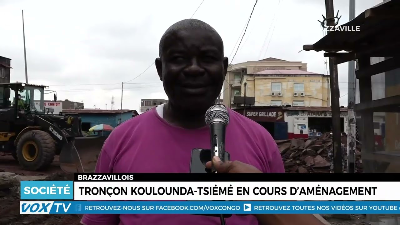 Tronçon Koulounda tsiémé en cours d’aménagement