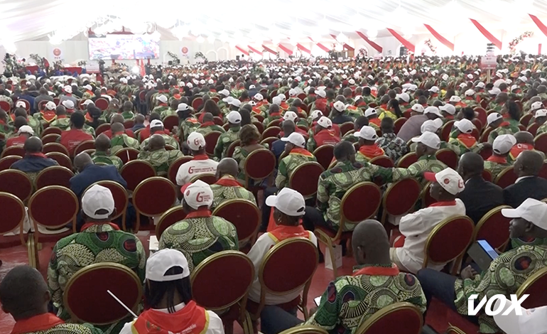 Le 6ème congrès du PCT investit Denis Sassou N&rsquo;Guesso à la présidentielle de 2026