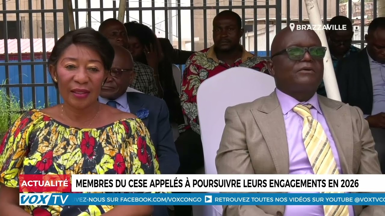 Membres du CESE appelés à poursuivre leurs engagements en 2026