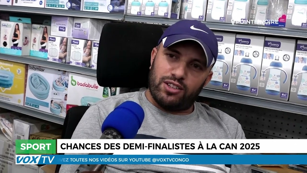 Chances des demi finalistes à la CAN 2025