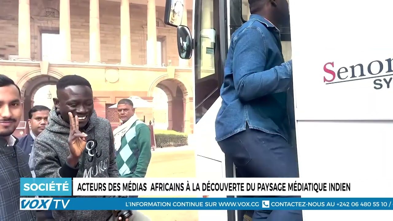 Acteurs des médias  africains à la découverte du paysage médiatique indien