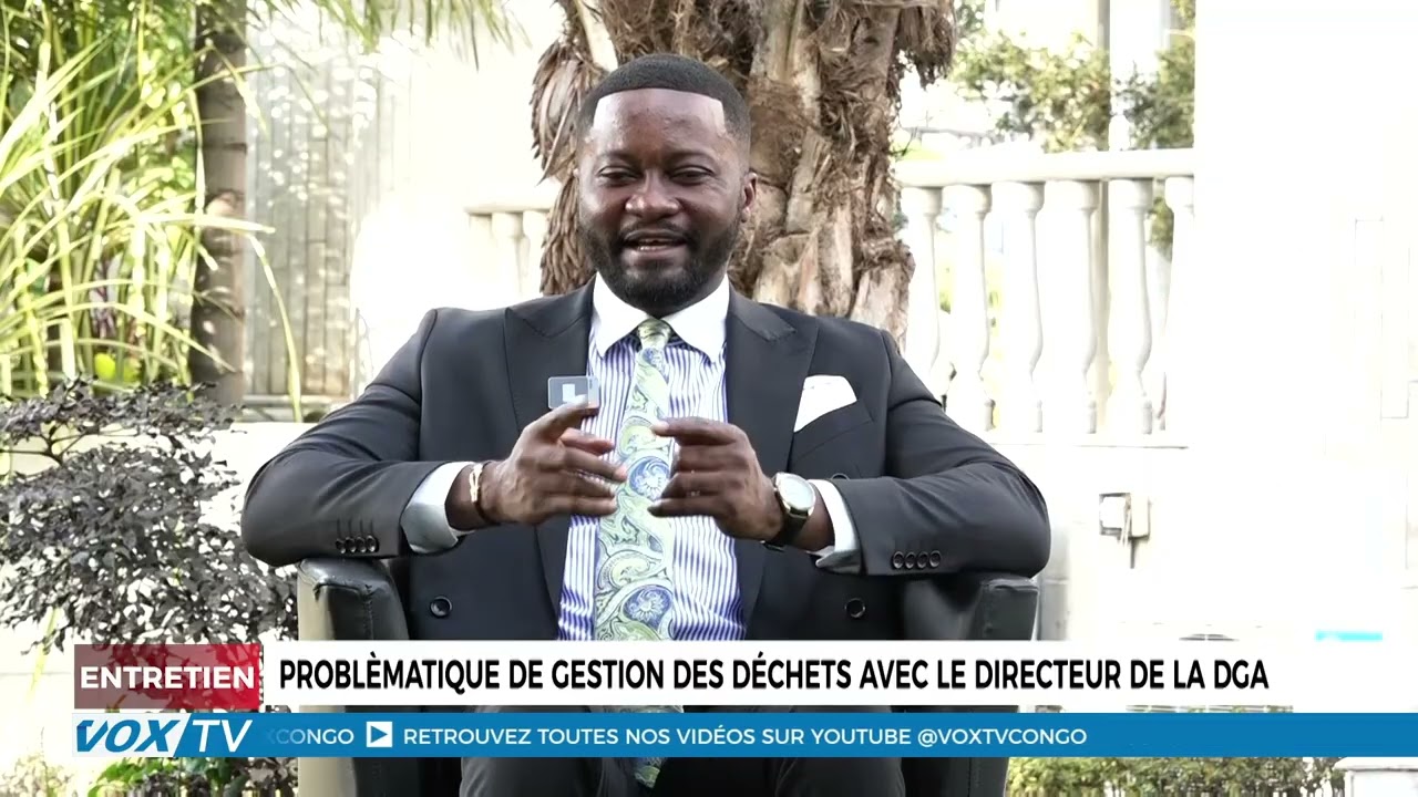 ENTRETIEN: Problématique de gestion des déchets avec le Directeur de la DGA  Yvon Kaba