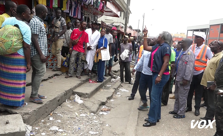 Le maire de Lumumba a sensibilisé les occupants des abords du marché Ndji-Ndji contre l’incivisme