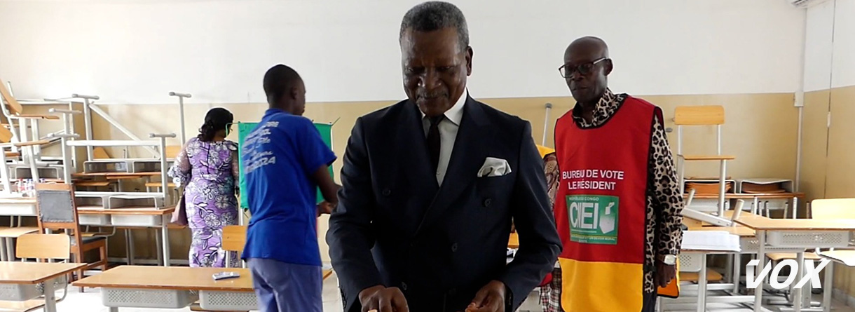 Joseph Kignoumbi Kia Mboungou serein après avoir accompli son devoir civique