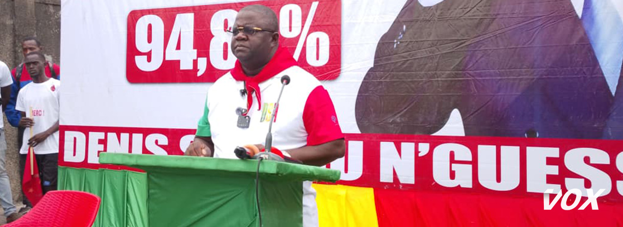 Ninon Gouamba remercie les habitants de Ouénzé pour la victoire du candidat Denis Sassou N&rsquo;guesso