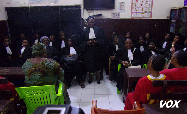 Les avocates apportent leur soutien aux femmes détenues à la maison d’arrêt de Brazzaville