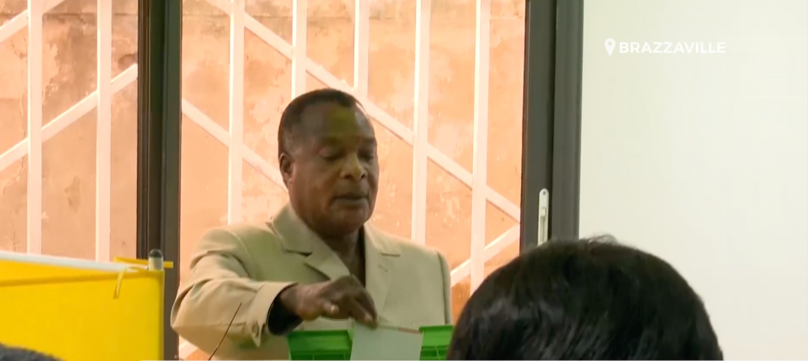 Denis Sassou-N’Guesso confiant dans l’issue du scrutin présidentiel