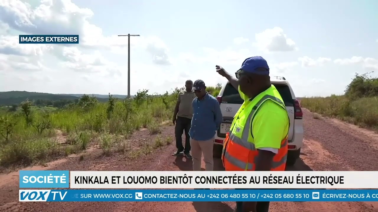 Kinkala et Louomo bientôt connectées au réseau électrique