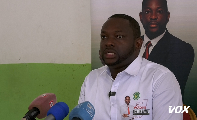 Destin Gavet réagit après le scrutin du 15 mars 2026