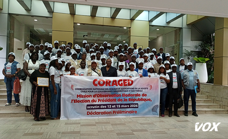 La CORAGED salue la tenue de l&rsquo;élection présidentielle 2026 apaisée 