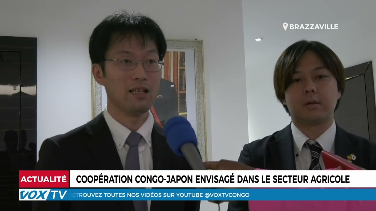 Coopération Congo-Japon envisagée dans le secteur agricole pour le développement d’Ongogni