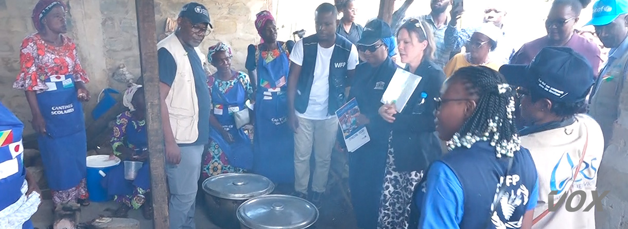 Les écoles Samba Daniel et Jean Kimbembé déploient les cantines scolaires avec le soutien américain