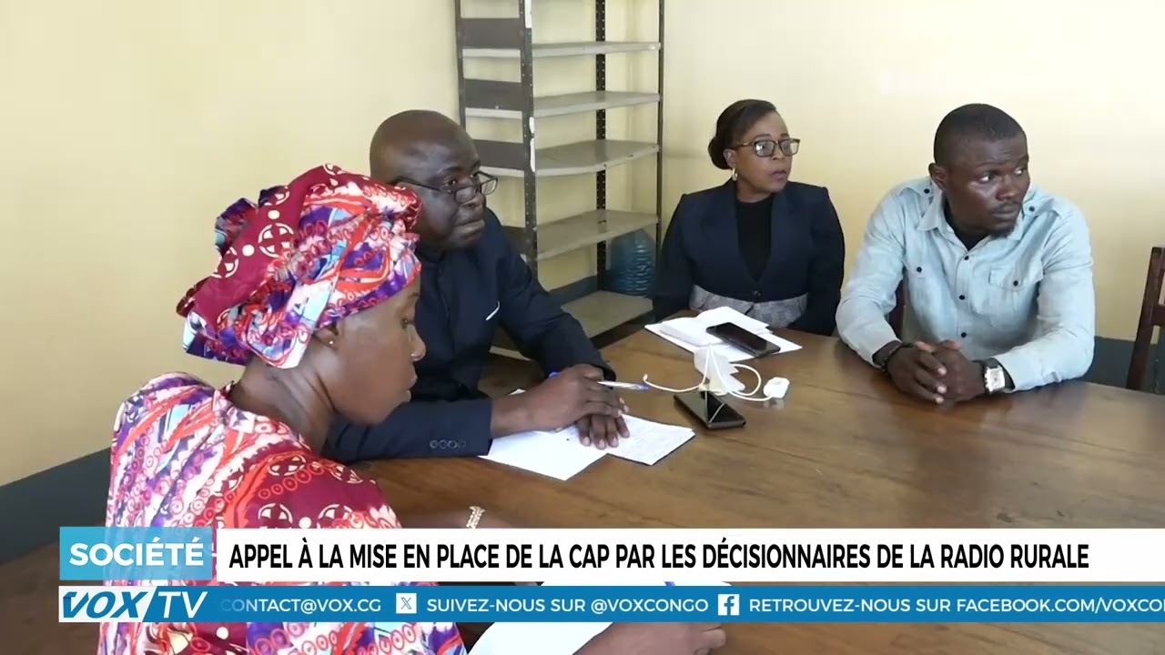 Appel à la mise en place de la CAP par les décisionnairesde la radio rurale