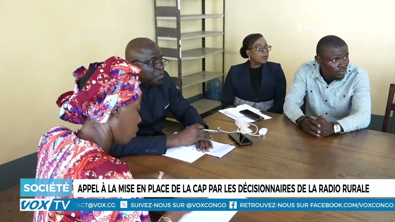 Appel à la mise en place de la CAP par les décisionnairesde la radio rurale