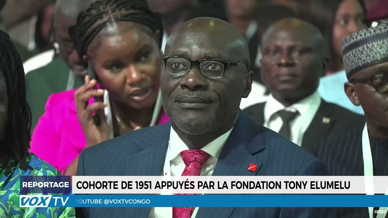 Cohorte de 1951 appuyés par la fondation tony elumelu