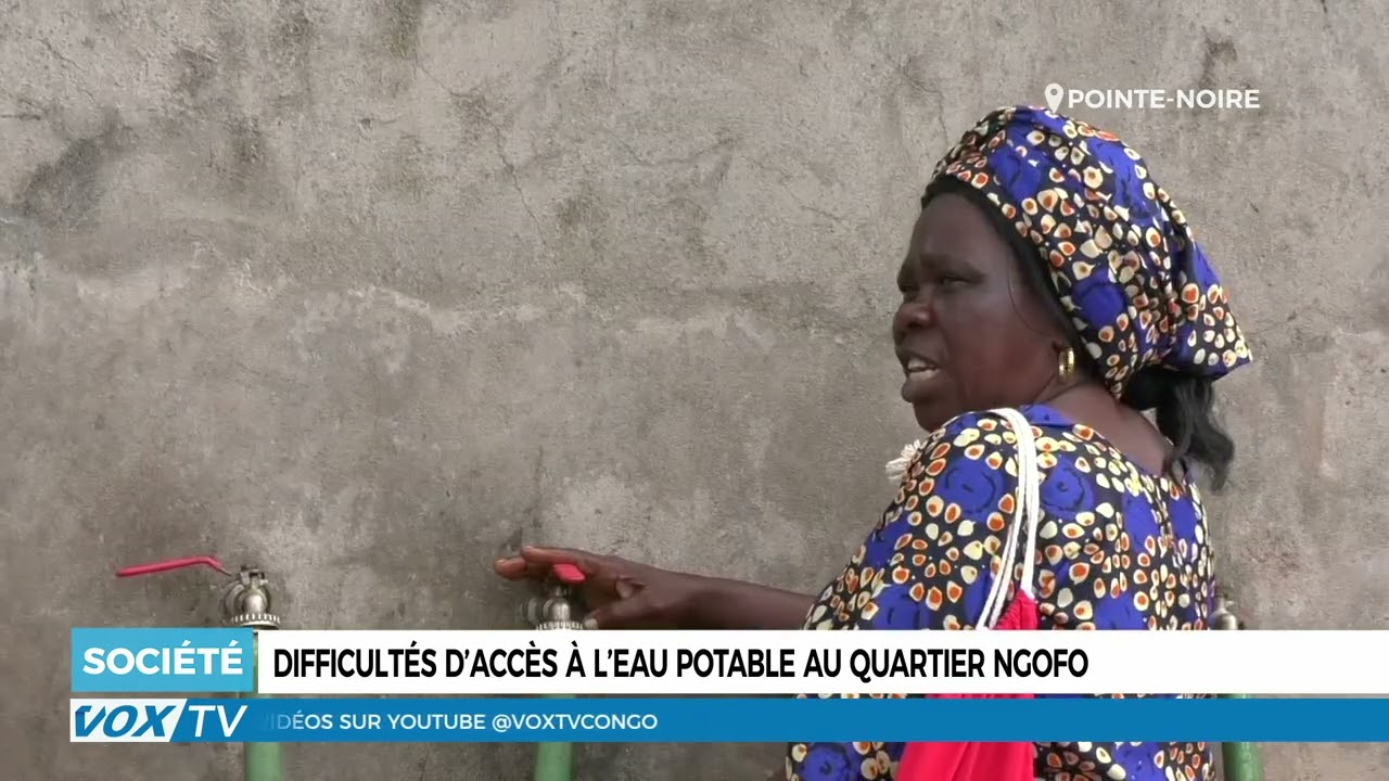 Difficultés d’accès à l’eau potable au quartier Ngofo