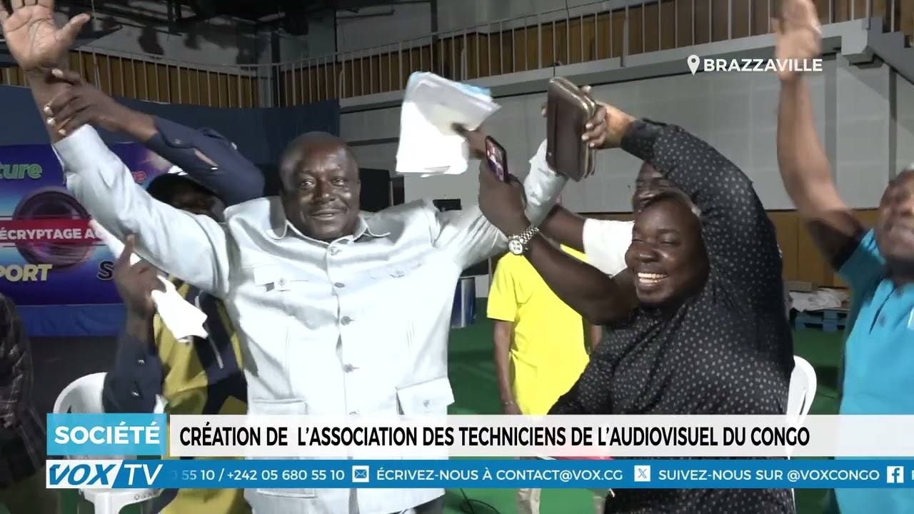 Création de  l’Association des techniciens de l’audiovisuel du Congo