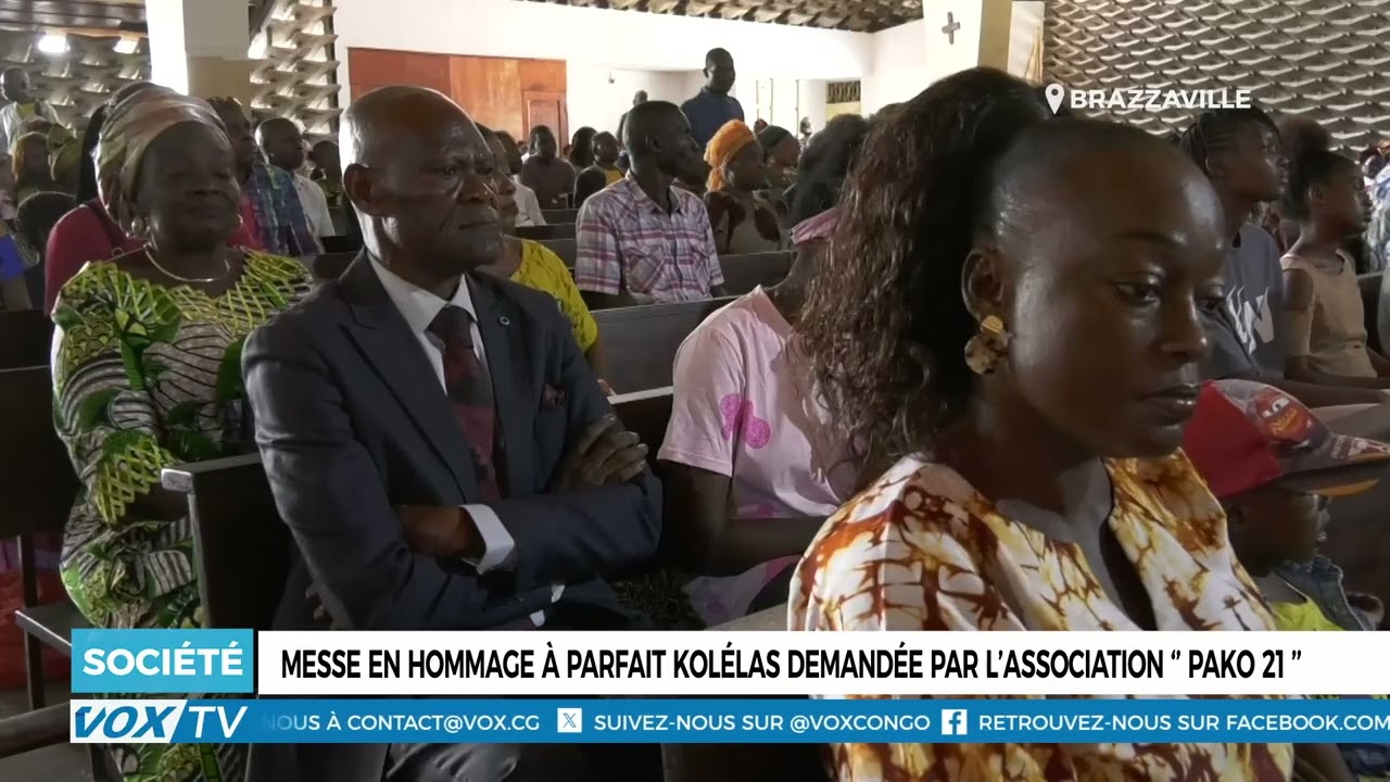 Messe en hommage à Parfait Kolélas demandée par l’association ‘’ PAKO 21 ’’