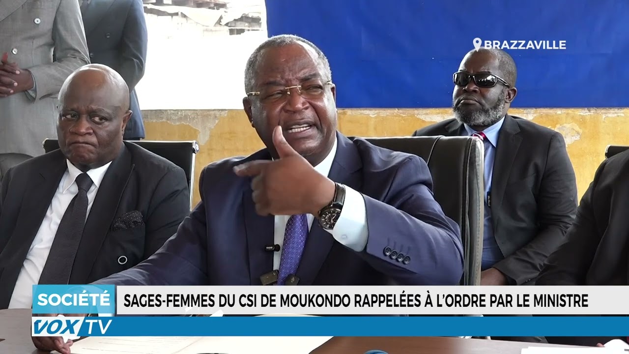 Sages femmes du CSI de Moukondo rappelées à l’ordre par le Ministre
