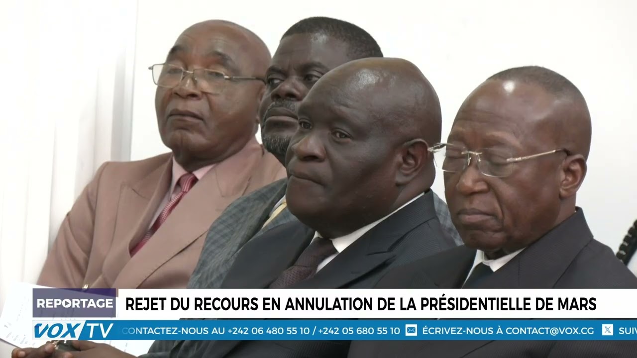 Rejet du recours en annulation de la présidentielle de mars