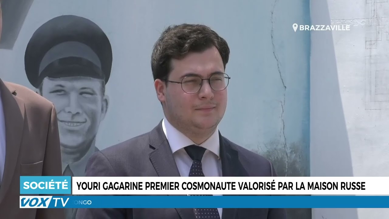 Youri gagarine premier cosmonaute valorisé par la maison russe