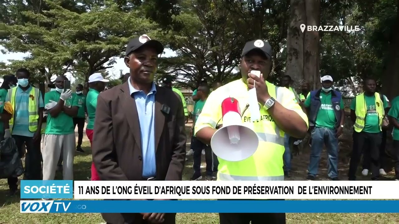 11 ans de l’ONG Eveil d’Afrique sous fond de préservation  de l’environnement