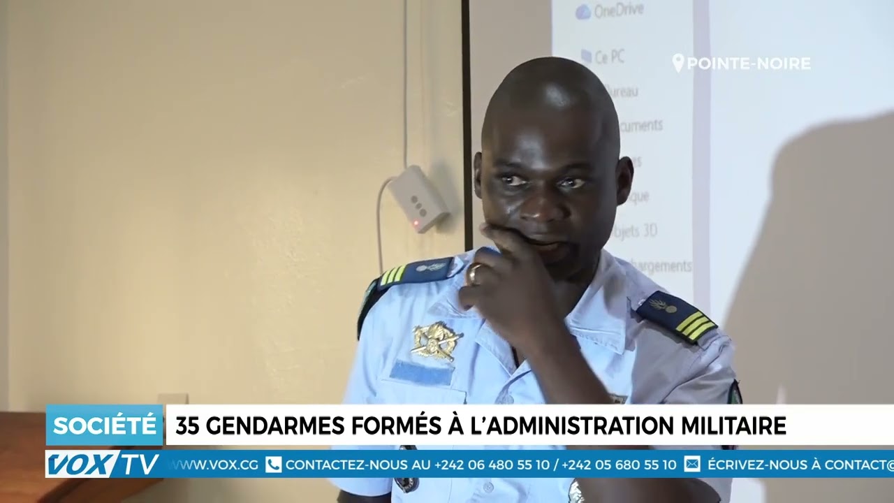 35 gendarmes formés à l&rsquo;administration militaire