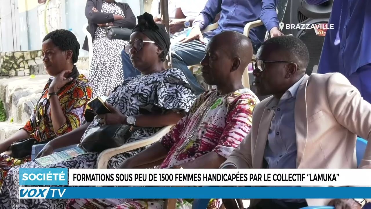 Formations sous peu de 1500 femmes handicapées par le collectif ‘’Lamuka’’