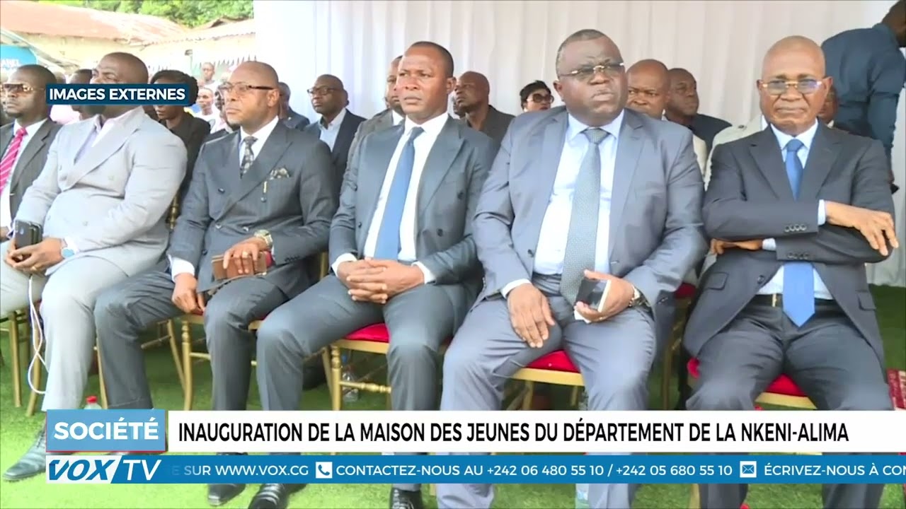 Inauguration de la maison des jeunes du département de la KENI ALIMA