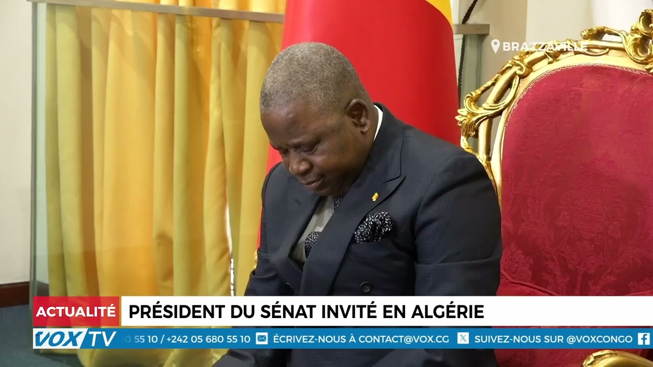 Président du sénat invité en Algérie