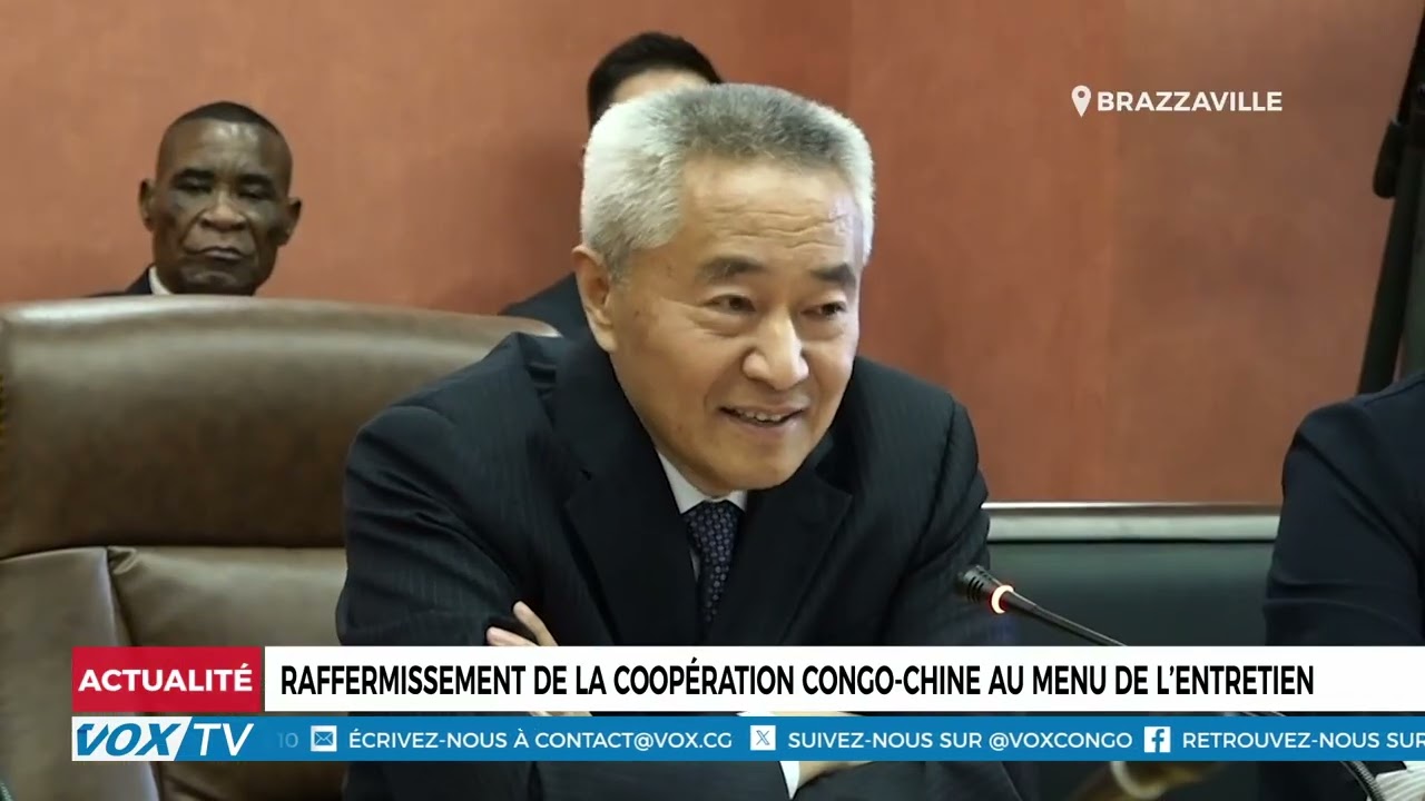 Raffermissement de la Coopération Congo Chine au menu de l’entretien