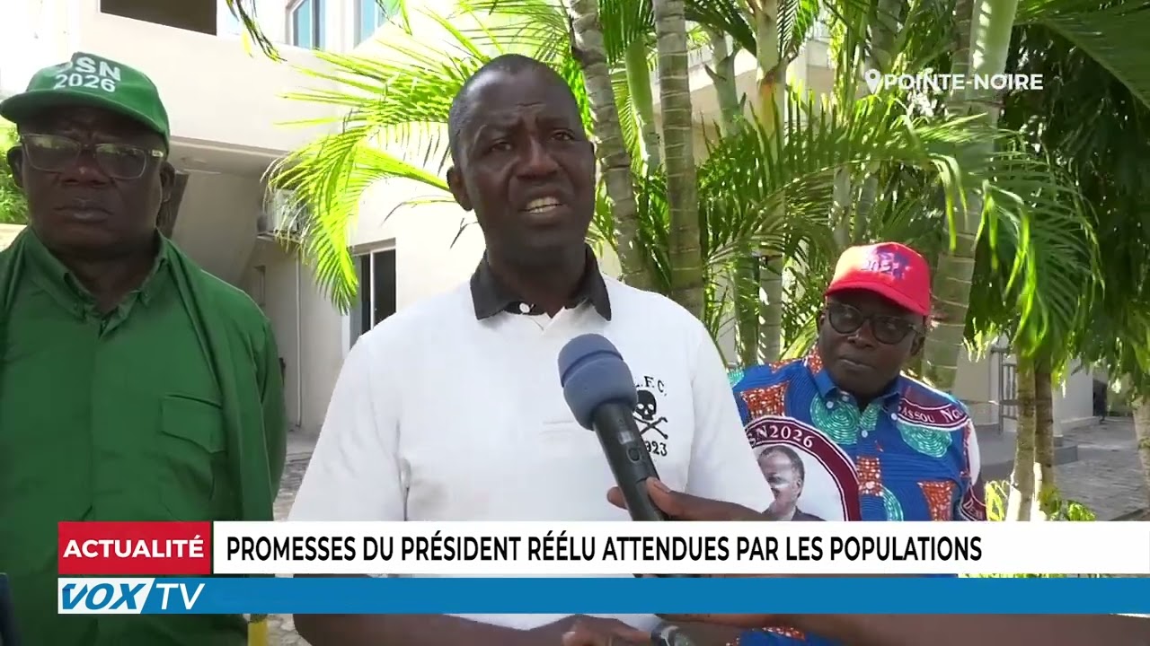 Promesse du président réélu attendues par les populations