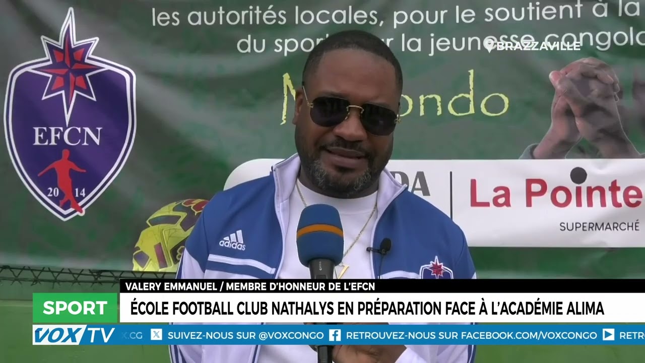 Ecole football club Nathalys en préparation face à l’académie Alima