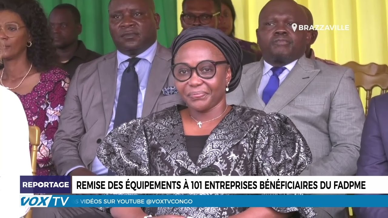 Remise des équipements à 101 entreprises bénéficiaires du FADPME