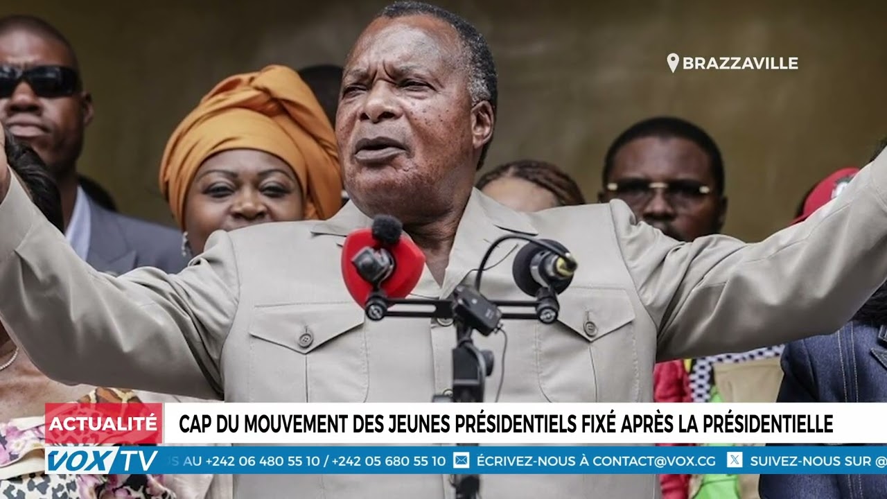 Cap du mouvement des jeunes présidentiels fixés après la presidentielle