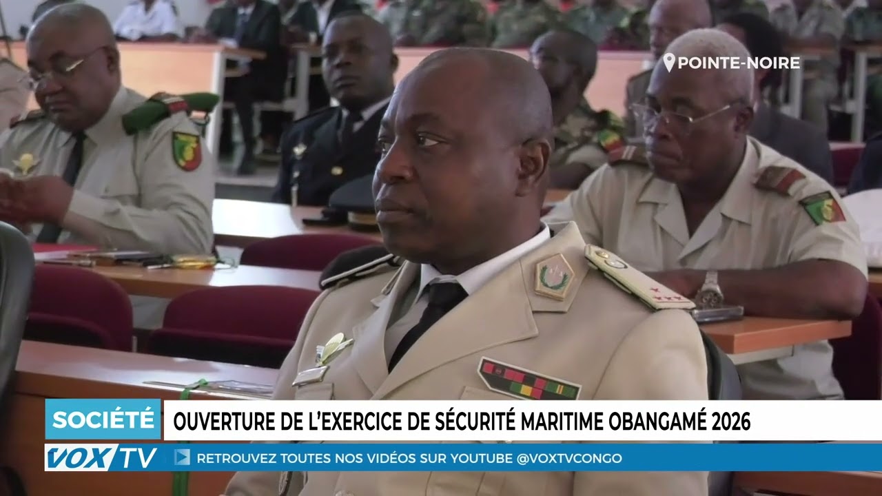 Ouverture de l&rsquo;exercice de sécurité maritime OBANGAMÉ 2026