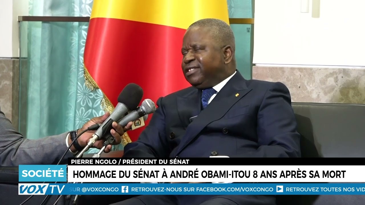 Hommage du Sénat à André Obami Itou 8 ans après sa mort